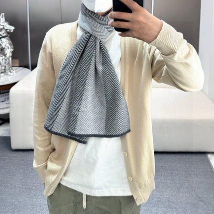 LV SCARF 180 CM IN CASHMERE 714296