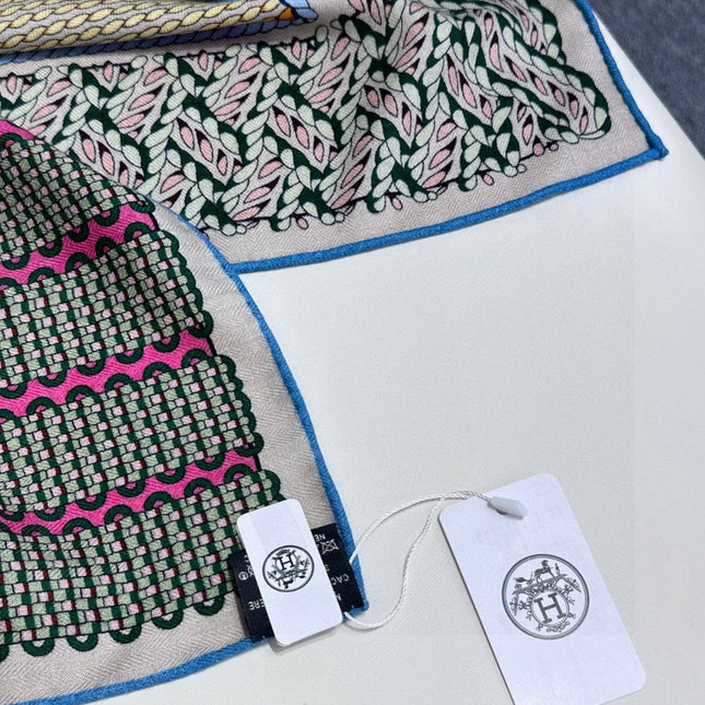 HERMES 25S SCARF 140 IN SILK 727341