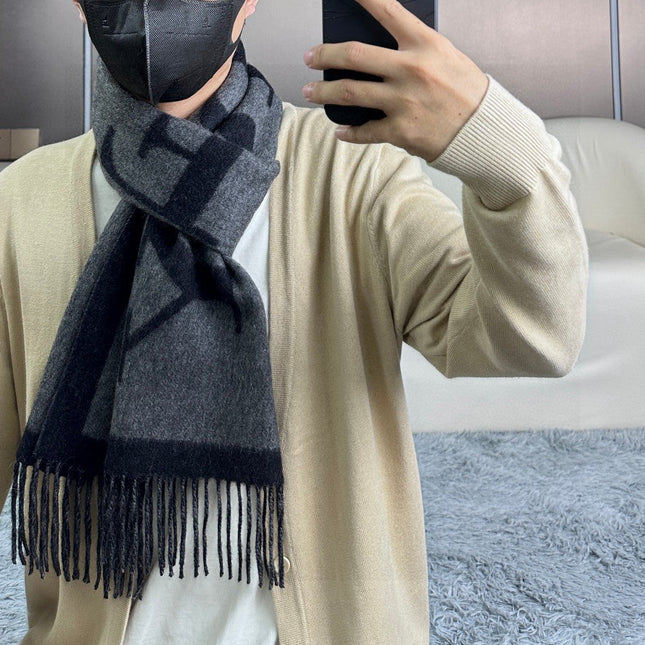 BBR SCARF 180 CM IN CASHMERE 735851