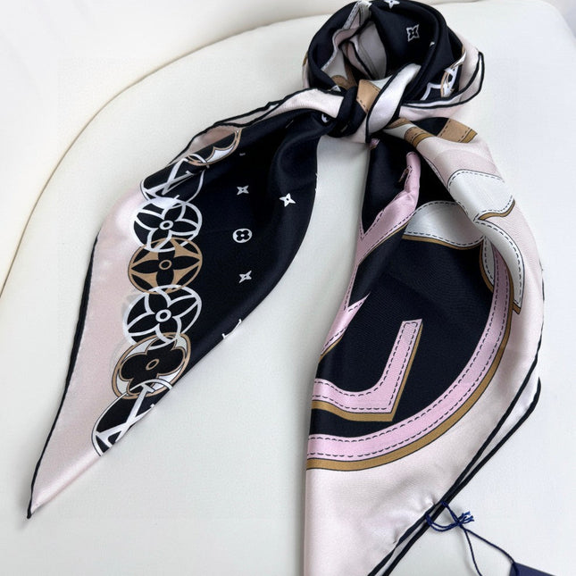 LV SCARF 90 CM IN SILK 720000
