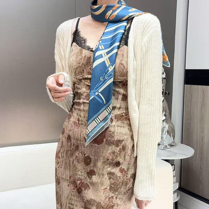 HERMES 25S SCARF 90 IN SILK 735839