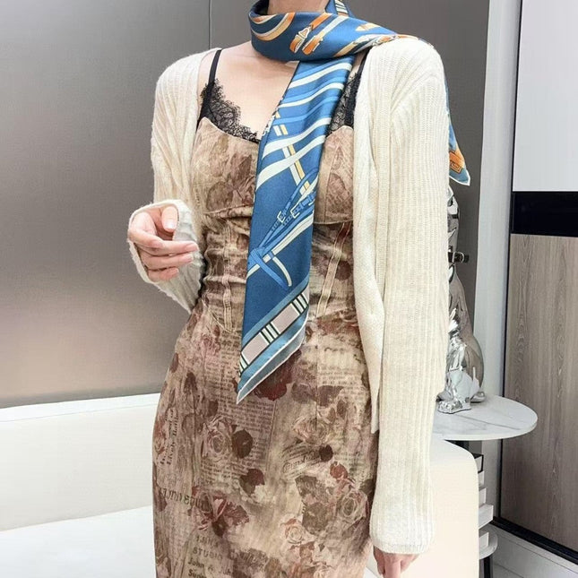 HERMES 25S SCARF 90 IN SILK 735839