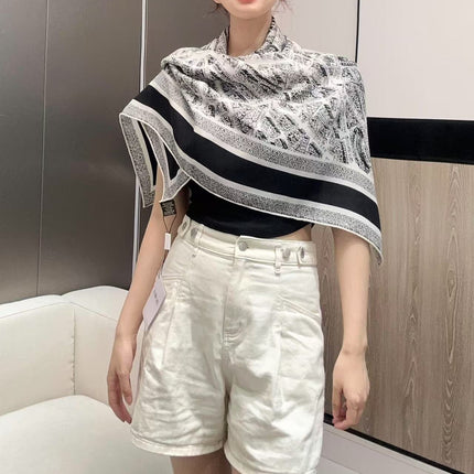 DIOR SCARF 110 CM IN SILK 730652