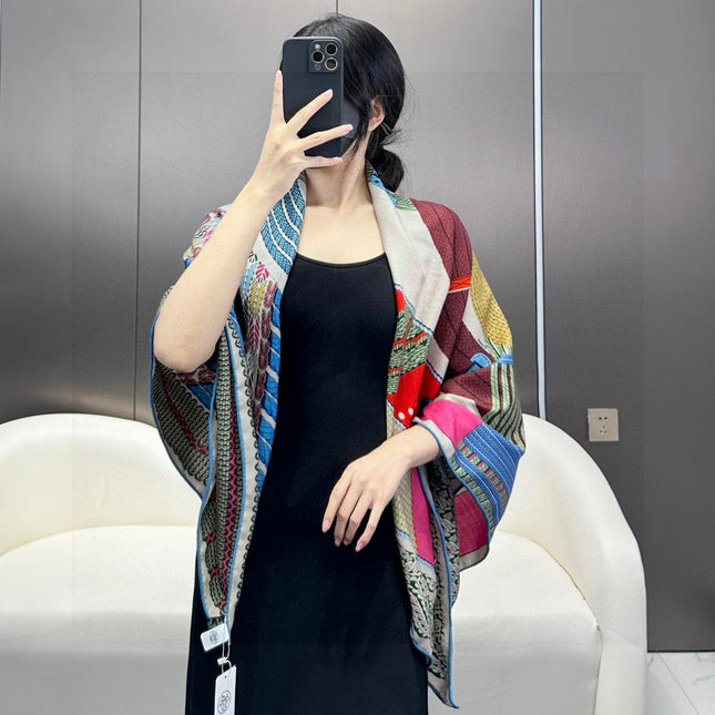 HERMES 25S SCARF 140 IN SILK 727341