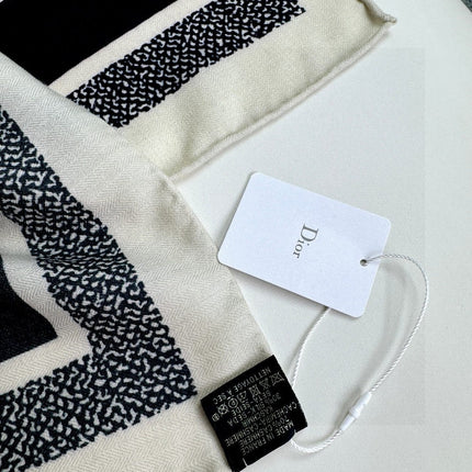 DIOR SCARF 140 CM IN CASHMERE-SILK BLEND 699256
