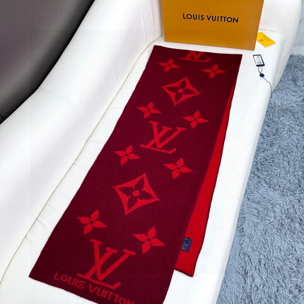 LV SCARF 180 CM IN CASHMERE 700780