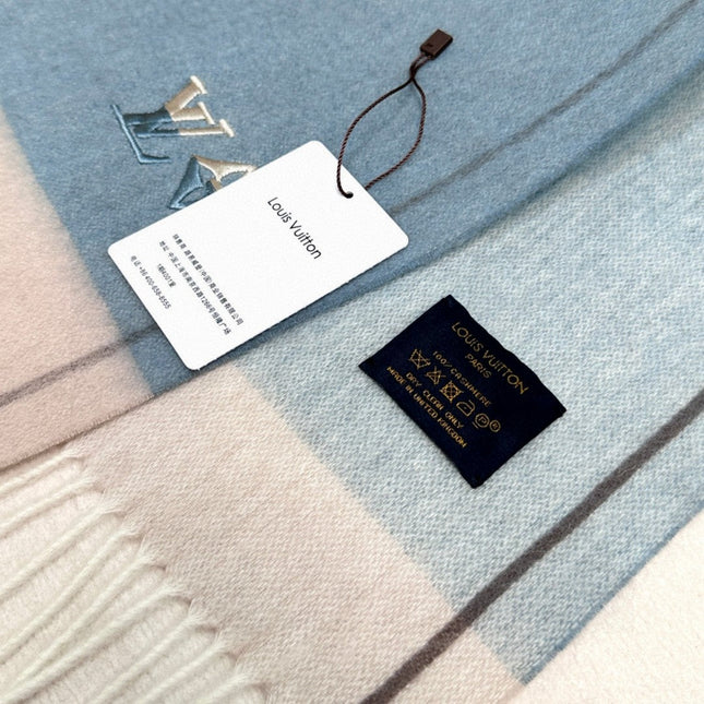 LV SCARF 180 CM IN CASHMERE 700793