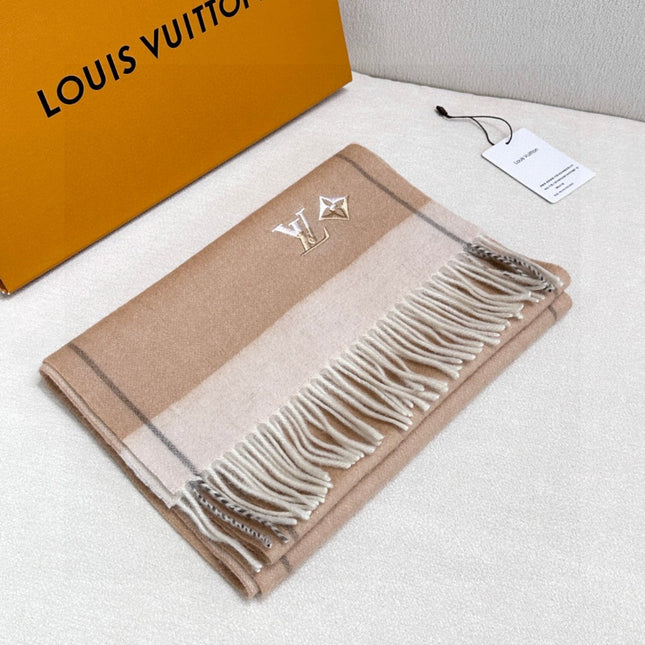 LV SCARF 180 CM IN CASHMERE 700794