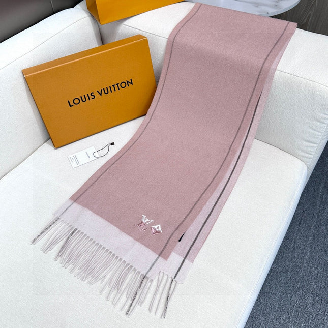 LV SCARF 180 CM IN CASHMERE 700795