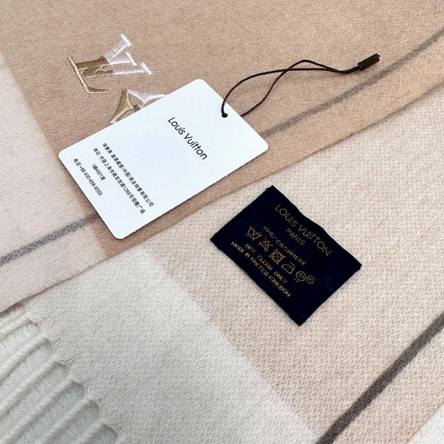 LV SCARF 180 CM IN CASHMERE 700794