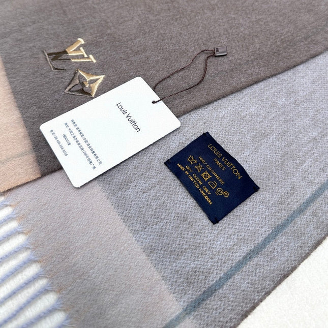 LV SCARF 180 CM IN CASHMERE 700797