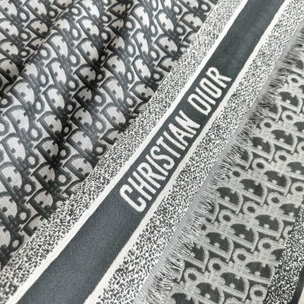 DIOR SCARF 140 CM IN SILK-WOOL BLEND 702041
