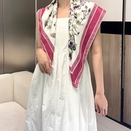 DIOR SCARF 90 CM IN SILK FABRIC 702043