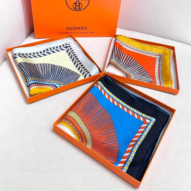 HERMES 25S SCARF 90 IN SILK 703632