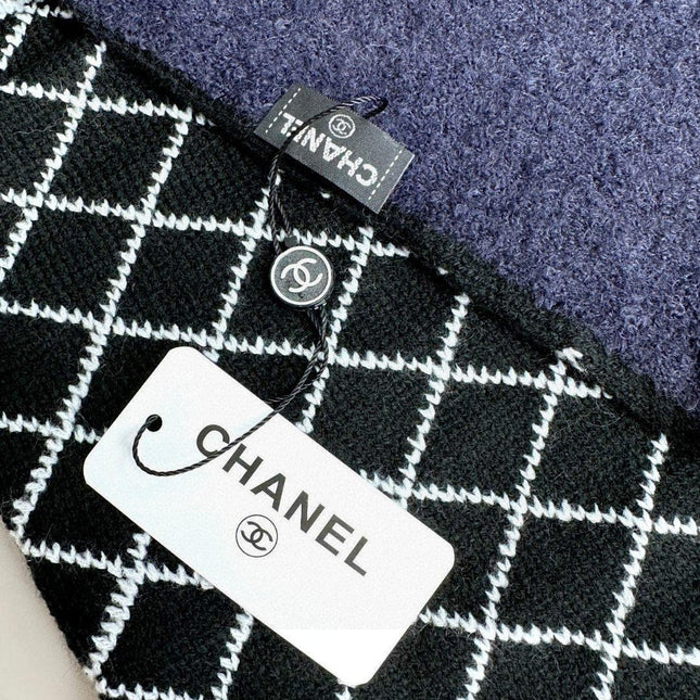 CHANEL 25S SCARF 185 IN CASHMERE 721526