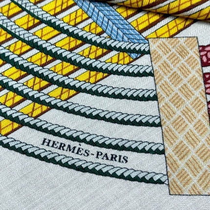 HERMES 25S SCARF 140 IN SILK 727338