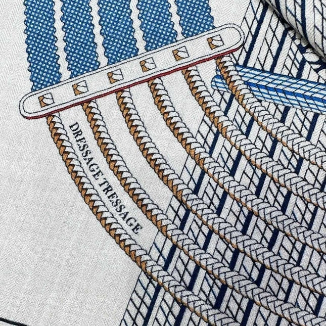 HERMES 25S SCARF 140 IN SILK 727340
