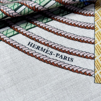 HERMES 25S SCARF 140 IN SILK 727341
