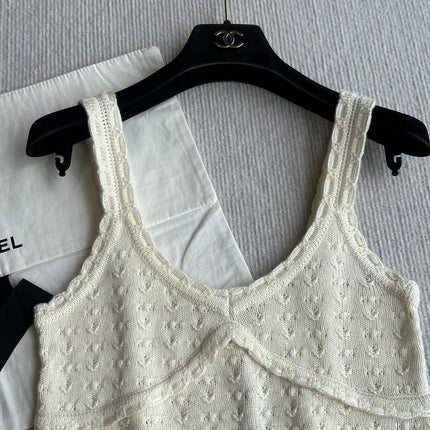 Chanel 25P Camisole Beige Cashmere 220192