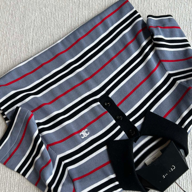 CELINE KNITTED POLO SHIRT 269723