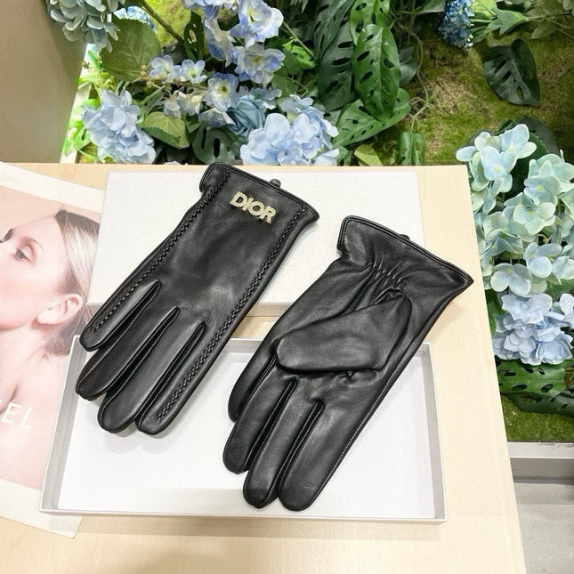 TOUCHSCREEN GLOVES IN BLACK LAMBSKIN 465066
