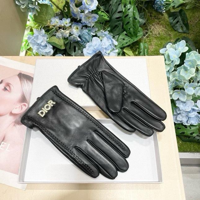 TOUCHSCREEN GLOVES IN BLACK LAMBSKIN 465066