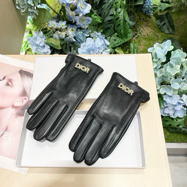 TOUCHSCREEN GLOVES IN BLACK LAMBSKIN 465066