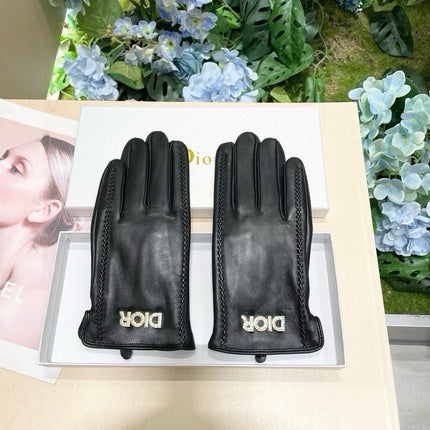 TOUCHSCREEN GLOVES IN BLACK LAMBSKIN 465066