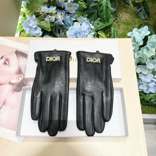 TOUCHSCREEN GLOVES IN BLACK LAMBSKIN 465066