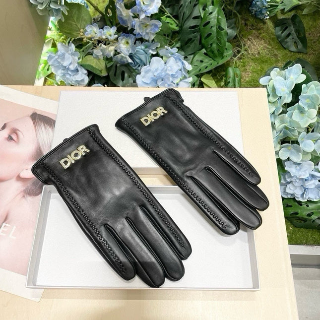 TOUCHSCREEN GLOVES IN BLACK LAMBSKIN 465066