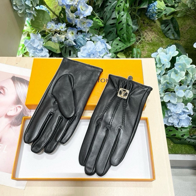 GLOVES IN BLACK LAMBSKIN 465067