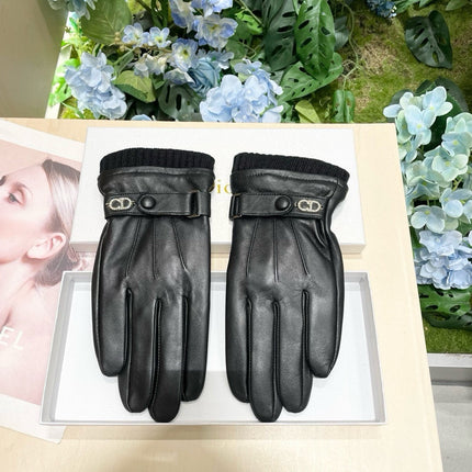 GLOVES IN BLACK LAMBSKIN 465772