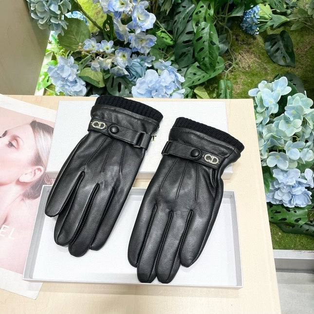 GLOVES IN BLACK LAMBSKIN 465772