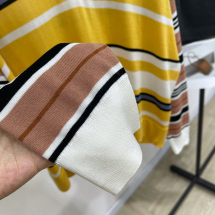 CELINE LONG-SLEEVE POLO SWEATER 275977