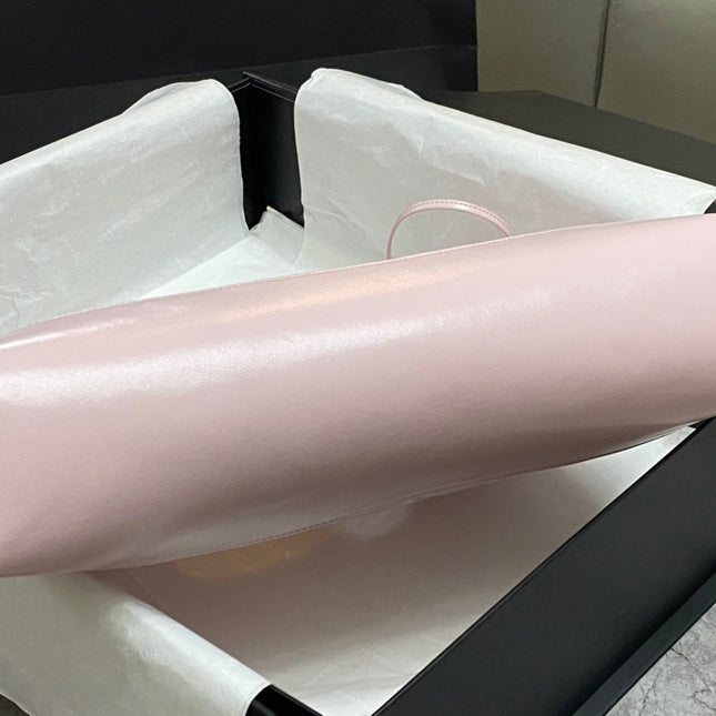 CC 39 LARGE SHOPPING BAG IN LIGHT PINK CALFSKIN