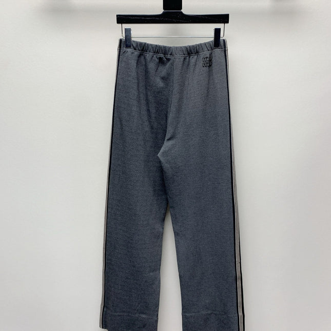 MIUMIU WIDE-LEG PANTS STYLE 379