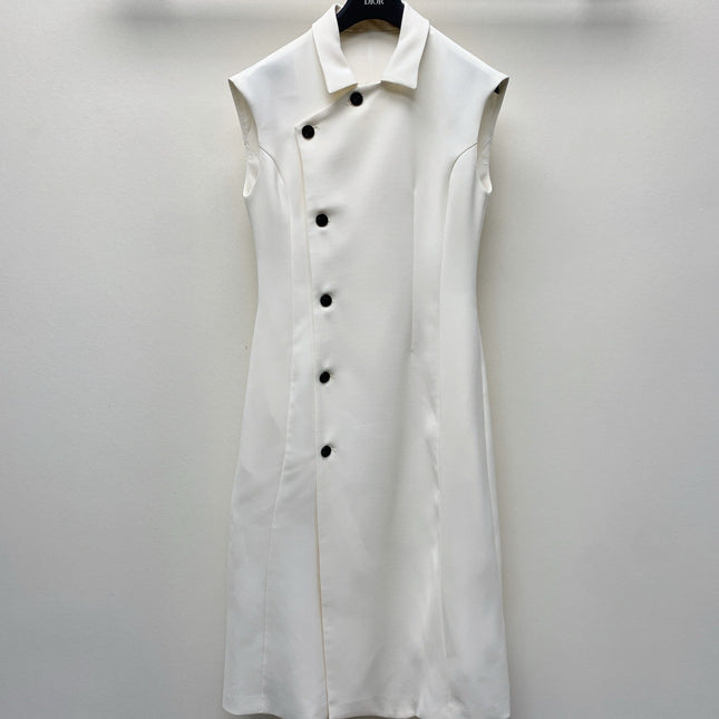DIOR SLEEVELESS LONG POLO DRESS 275159