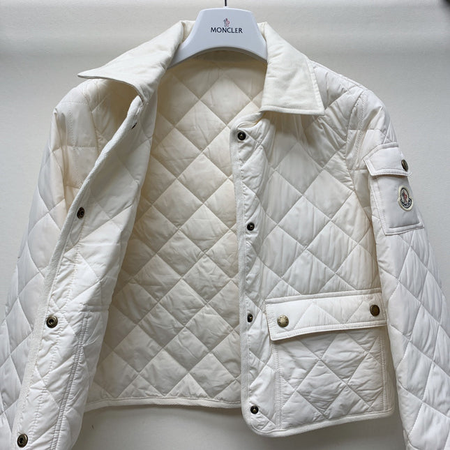 MONCLER 25S JACKET IN WHITE 078