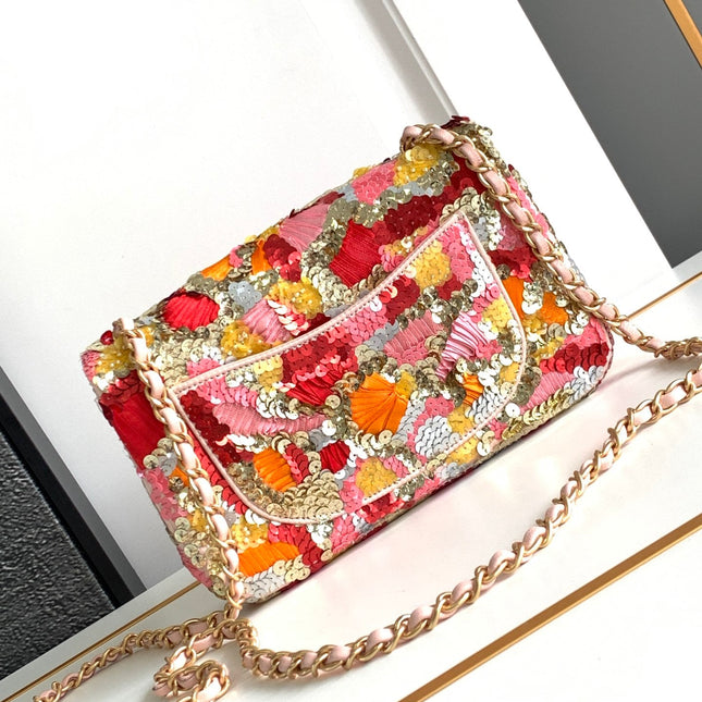 CC 20 STUNNING LIMITED EDITION BEADED COLORFUL BAG