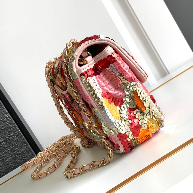 CC 20 STUNNING LIMITED EDITION BEADED COLORFUL BAG