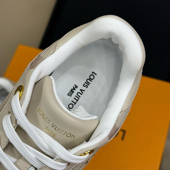 LV NEO RUN AWAY SNEAKER IN KHAKI TAN CALFSKIN