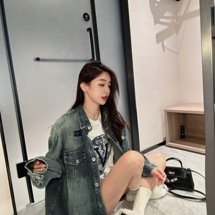 MIUMIU DENIM JACKET STYLE 176