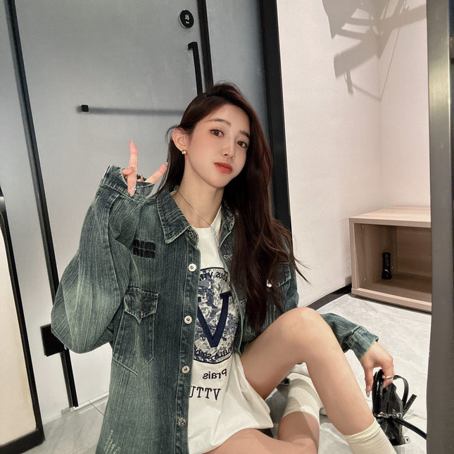 MIUMIU DENIM JACKET STYLE 176