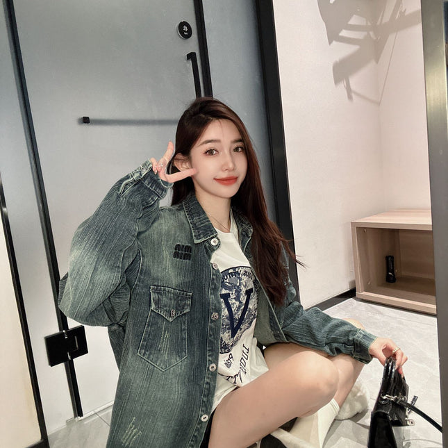 MIUMIU DENIM JACKET STYLE 176