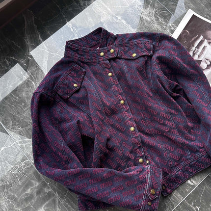 MIUMIU DENIM JACKET STYLE 179