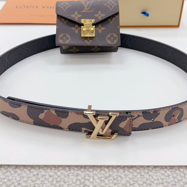 Lv Metis Belt Bag 30 Camo Pattern Brown Monogram