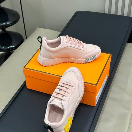 BOUNCING SNEAKERS LIGHT PINK CALFSKIN