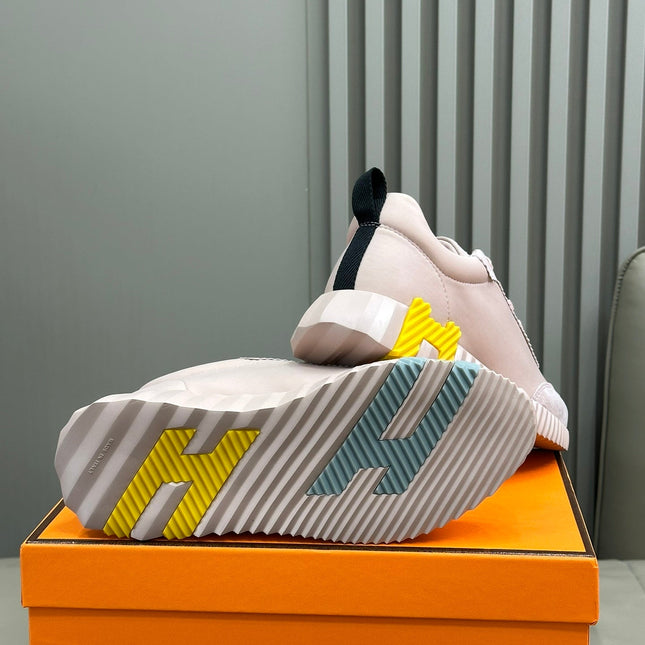 BOUNCING SNEAKERS LIGHT PINK CALFSKIN