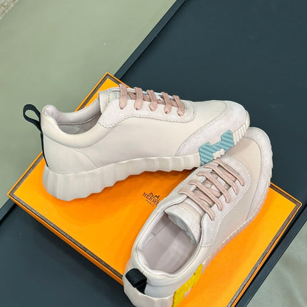 BOUNCING SNEAKERS LIGHT PINK CALFSKIN