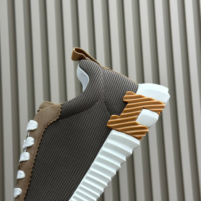 BOUNCING SNEAKERS BROWN CALFSKIN